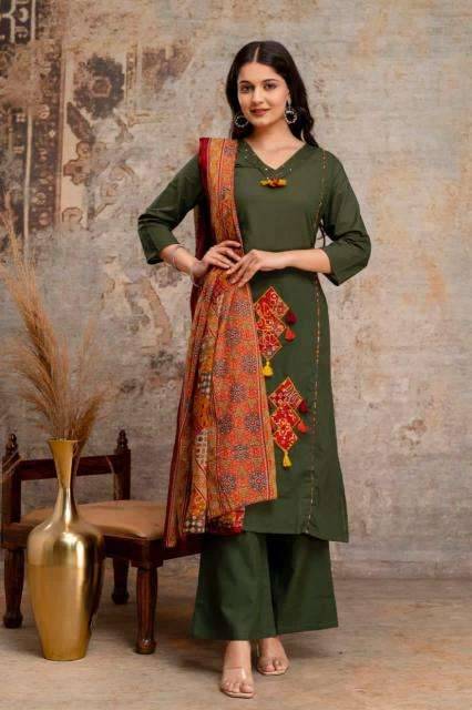 Jaipuri 3pcs Designer kurtis in Mumbai